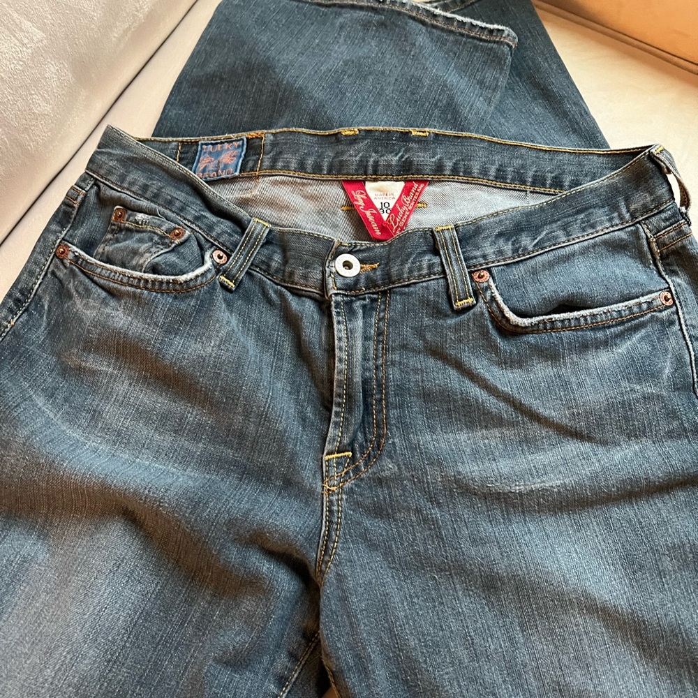 Lucky Brand jeans size 10 tall (30 waist)